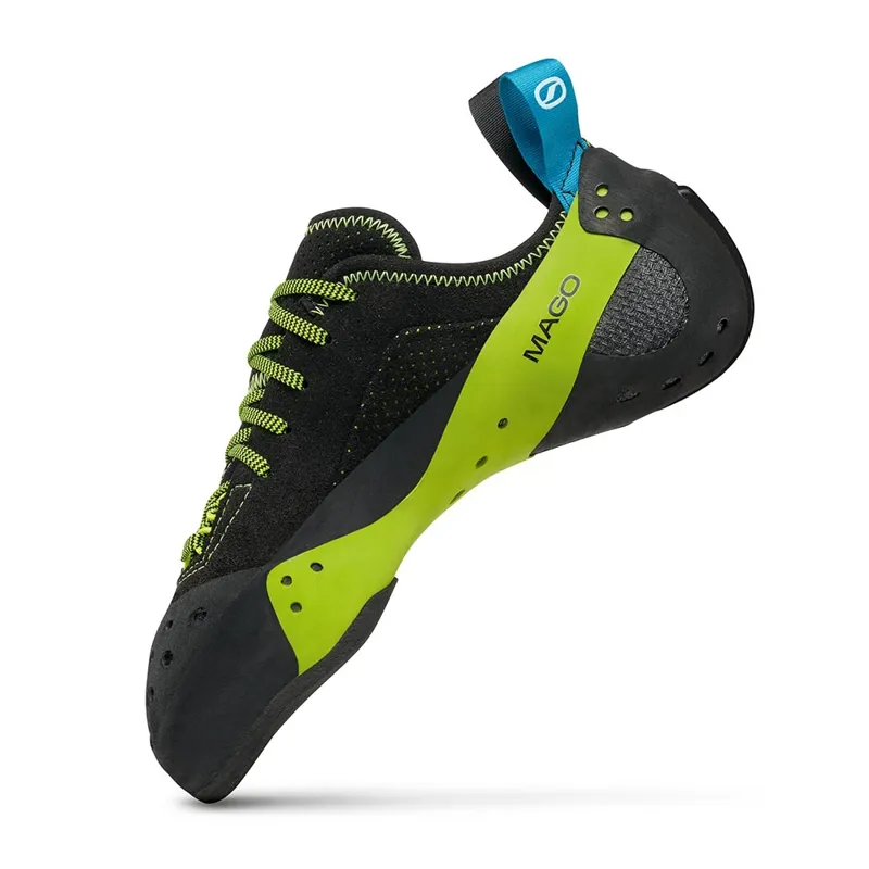 Scarpa Mago Laced Climbing Shoes - Black-4